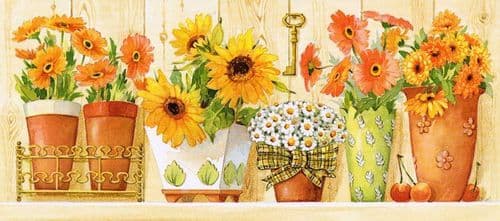 Grafitec Sunflowers & Daisies Tapestry Canvas