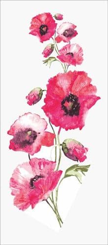 Grafitec Wild Poppies (2) Tapestry Canvas