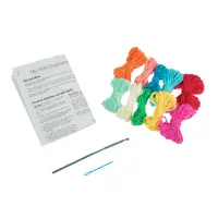 Granny Squares (Bright Colours) My First Crochet Kit