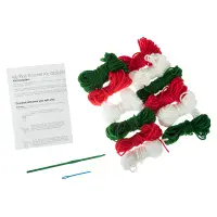 Granny Squares (Festive Colours) My First Crochet Kit