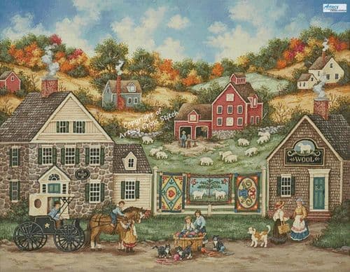 Great Balls of Yarn (Large) by Artecy printed cross stitch chart