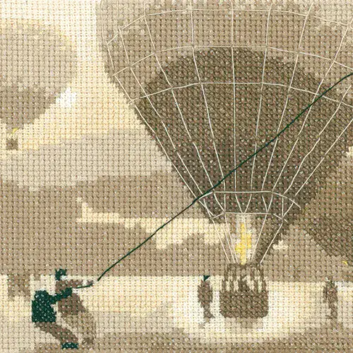 Great Escape cross stitch chart - Silhouettes