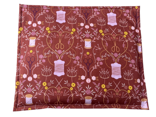 Habadashery - Handmade Project Bag with see through panel and zip