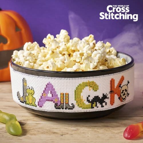 Halloween ABC Alphabet WOXS Issue 376 project pack