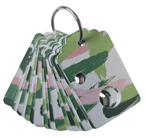 Handmade Card Floss Drops - Pack of 20 with snap ring - FD18