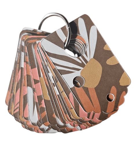 Handmade Card Floss Drops - Pack of 20 with snap ring - FD46