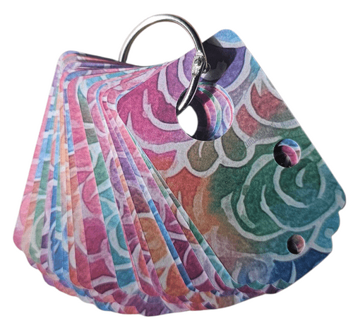 Handmade Card Floss Drops - Pack of 20 with snap ring - FD52