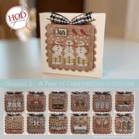 Hands on Design Season 2 A Year of Celebrations cross stitch chart