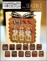 Hands on Design Season 2 A Year of Celebrations cross stitch chart