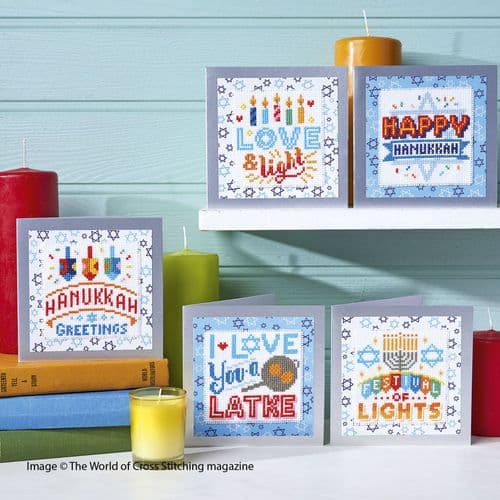 Hanukkah Cards WOXS Issue 325 November 2022 project pack