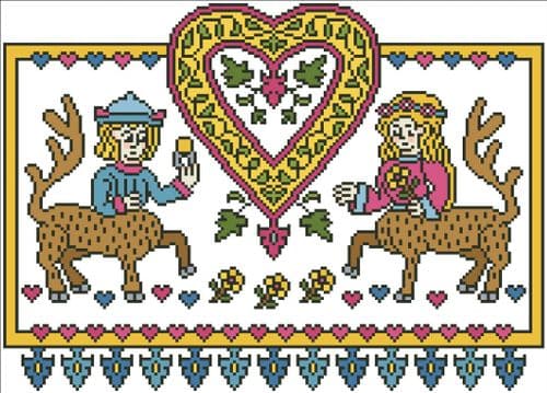 Happily Ever After by Arelate Studio cross stitch chart