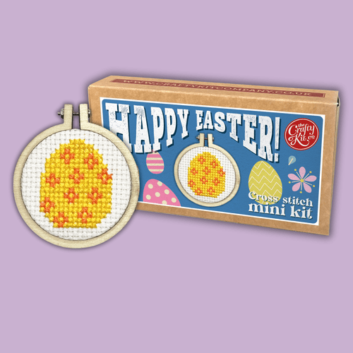 Happy Easter! Matchbox Mini Cross Stitch Kit