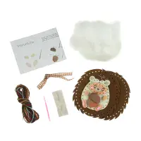 Hedgehog Felt Decoration Kit