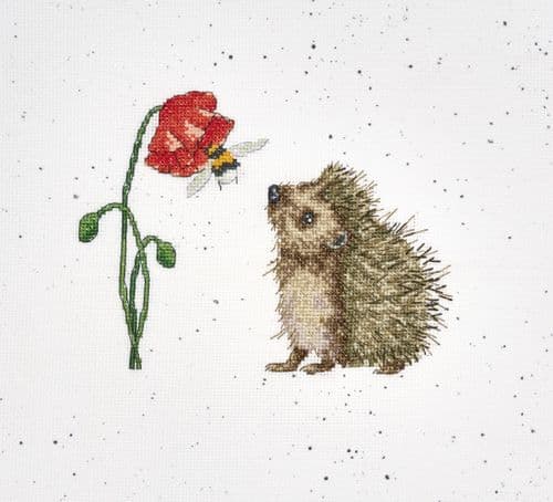 Hedgehog & Owl Wrendale WOXS Issue 326 December 2022 project pack