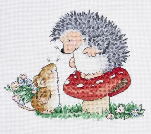 Hedgehog & Toadstool Calendar WOXS Issue 365 project pack