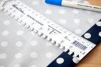 Hemline Sewing Gauge: 21 x 4.5cm
