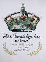 His Lordship by Peacock & Fig printed cross stitch chart