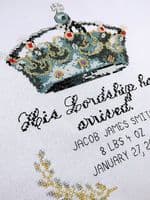 His Lordship by Peacock & Fig printed cross stitch chart