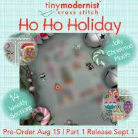 Ho Ho Holiday SAL from Tiny Modernist Project Pack