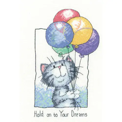 Hold on to Your Dreams cross stitch chart - Peter Underhill