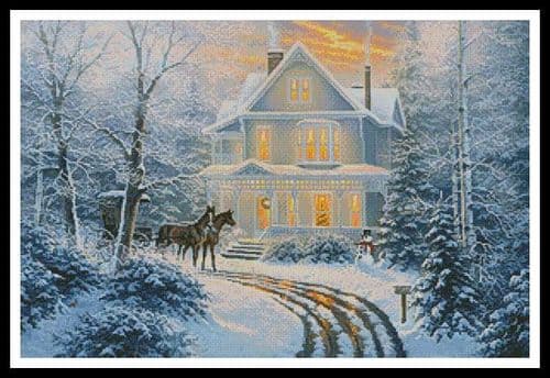 Homecoming  by Artecy printed cross stitch chart