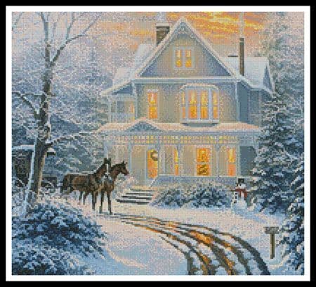 Homecoming (Crop) by Artecy printed cross stitch chart