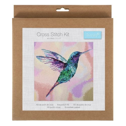 Hummingbird cross stitch kit
