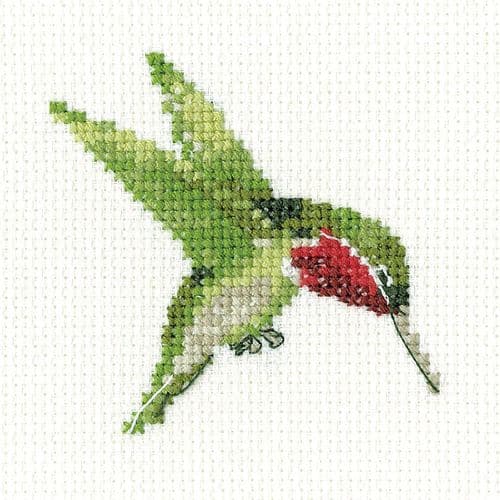 Hummingbird cross stitch kit  - Little Friends