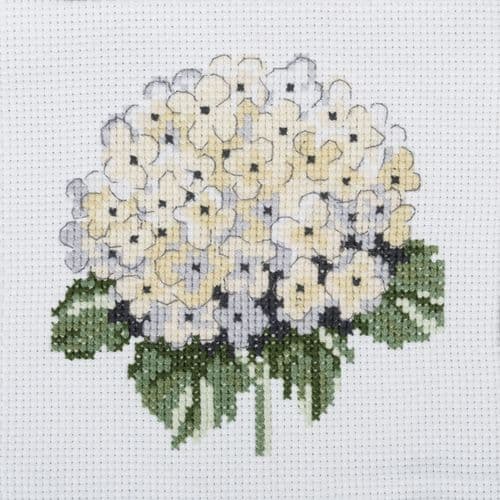 Hydrangea Mini cross stitch kit