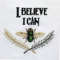 I Believe I Can Fly by Peacock & Fig printed cross stitch chart