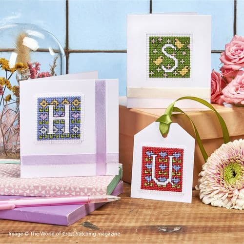 Intricate Initials Assisi ABC Alphabet WOXS Issue 349 2022 project pack