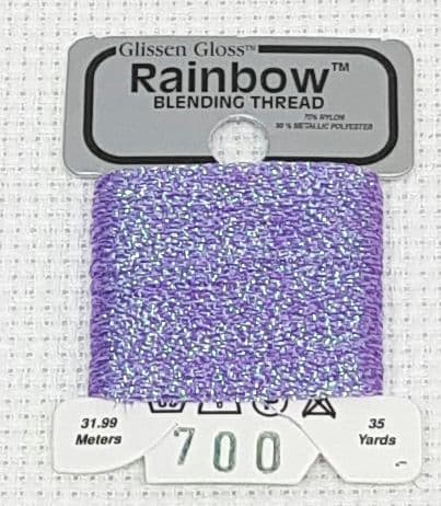 Iridescent Violet GlissenGloss Rainbow Thread 308 / R700