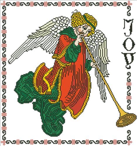 Joy by Arelate Studio cross stitch chart