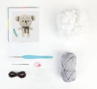 Kai the Koala Mini Amigurumi Crochet Kit by Anchor