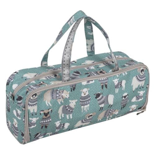 Knitting Bag with Needle Case: Woolly Pully