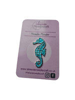 Lakeside Needlecraft August Lighthouse & Seahorse Biscornu set