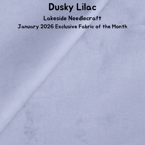 Lakeside Needlecraft Dusky Lilac evenweave