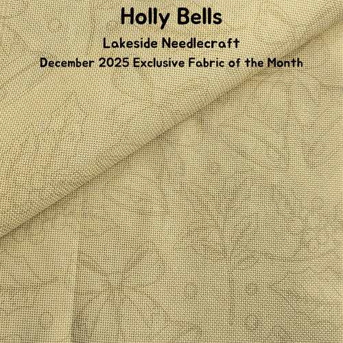 Lakeside Needlecraft Holly Bells evenweave