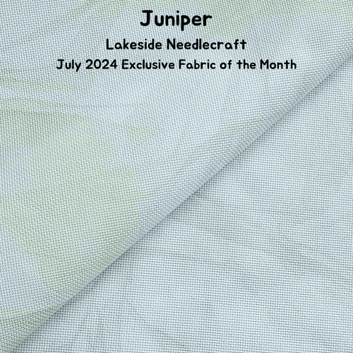 Lakeside Needlecraft Iridescent Juniper evenweave
