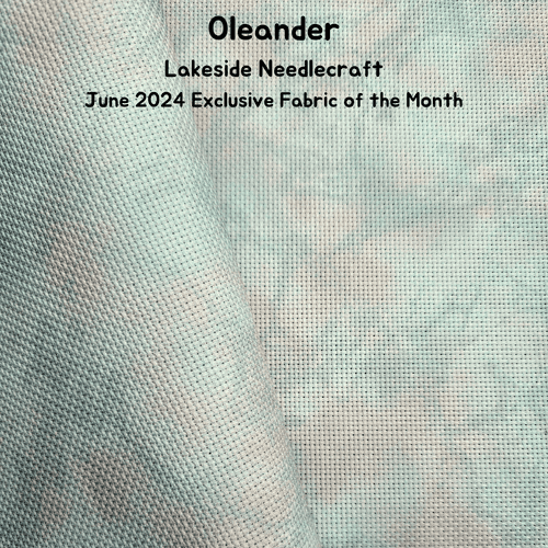 Lakeside Needlecraft Iridescent Oleander aida