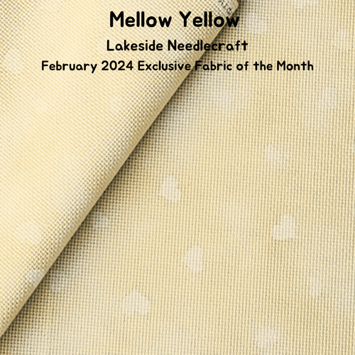 Lakeside Needlecraft Mellow Yellow evenweave
