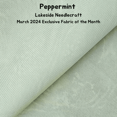 Lakeside Needlecraft Peppermint evenweave