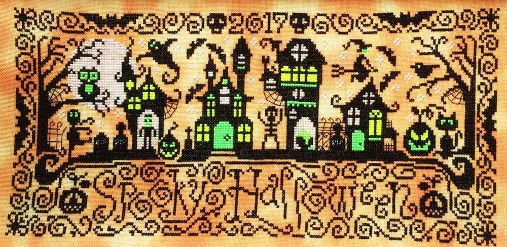 Lakeside Needlecraft Spooky Halloween Design PDF cross stitch chart ...