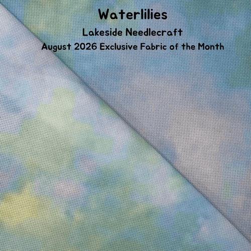 Lakeside Needlecraft Waterlilies aida