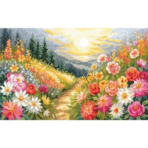 Lanarte A Walk Through Colours Counted Cross Stitch Kit