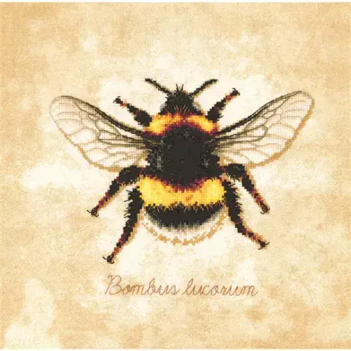 Lanarte Bombus Lucorum Counted Cross Stitch Kit