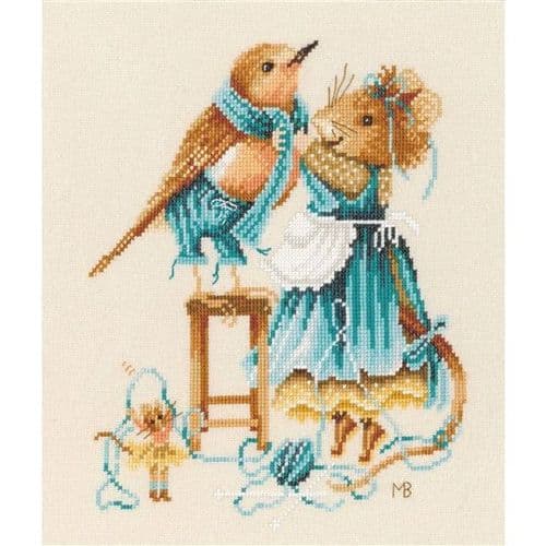 Lanarte Dressing up with Vera Counted Cross Stitch Kit