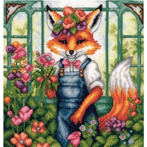 Lanarte Florian the Fox Counted Cross Stitch Kit
