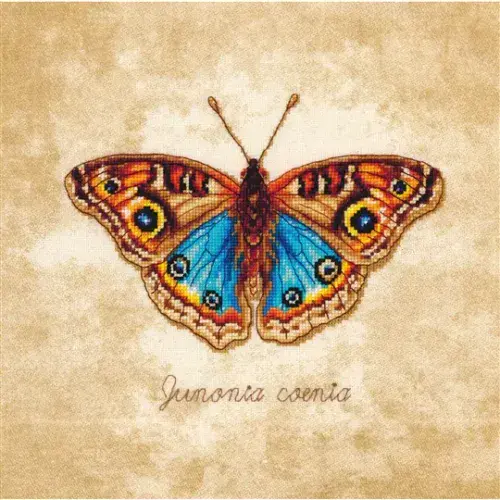 Lanarte Junonia Coenia Counted Cross Stitch Kit