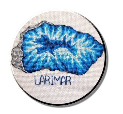 Larimar Crystal Needle Minder